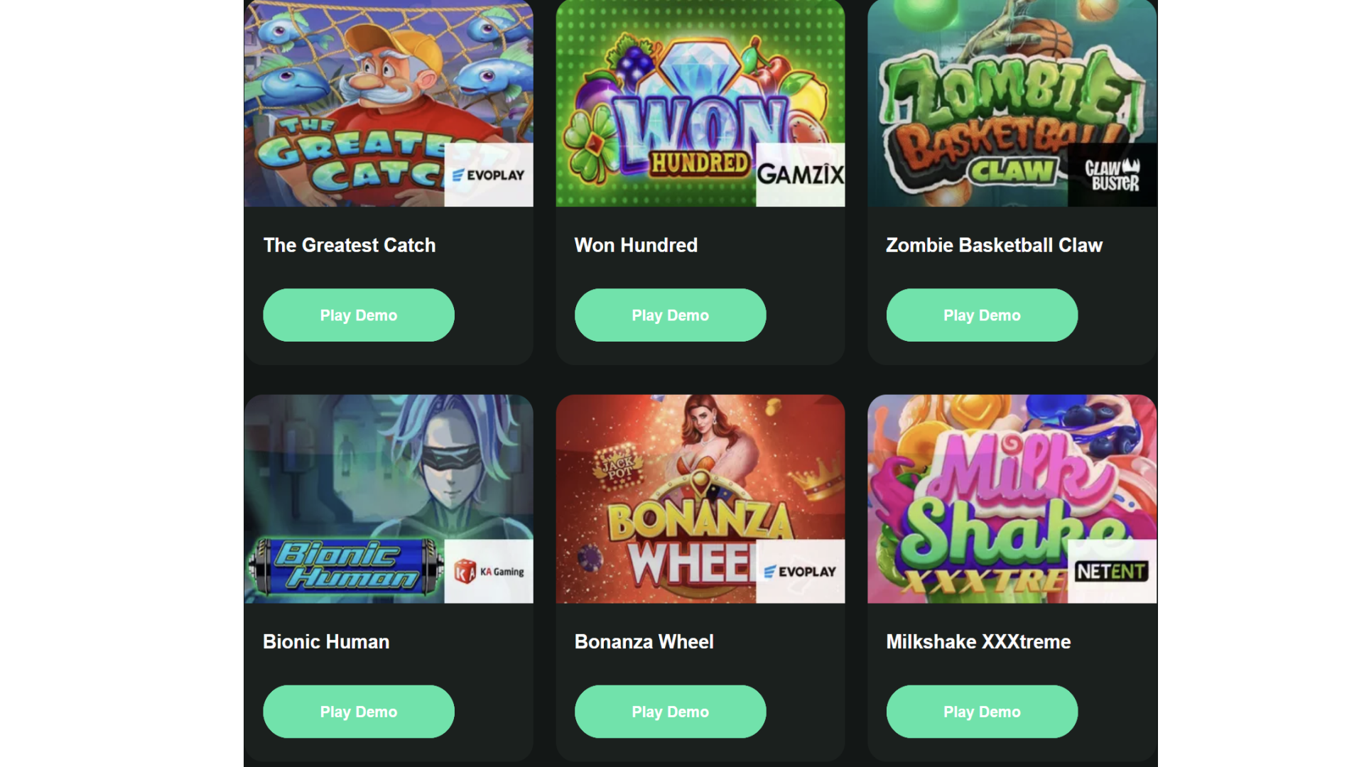 Kinbet games